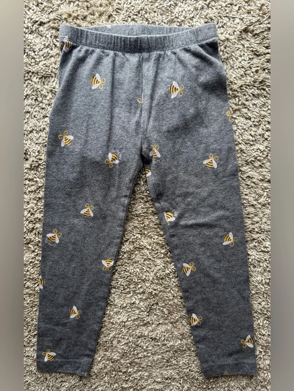Old Navy 3T Gray Bee Print Leggings